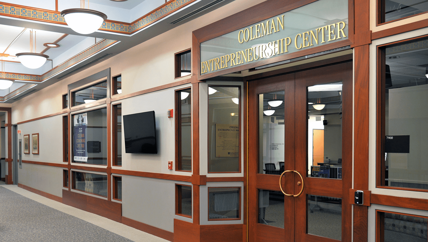 Coleman Entrepreneurship Center office 
