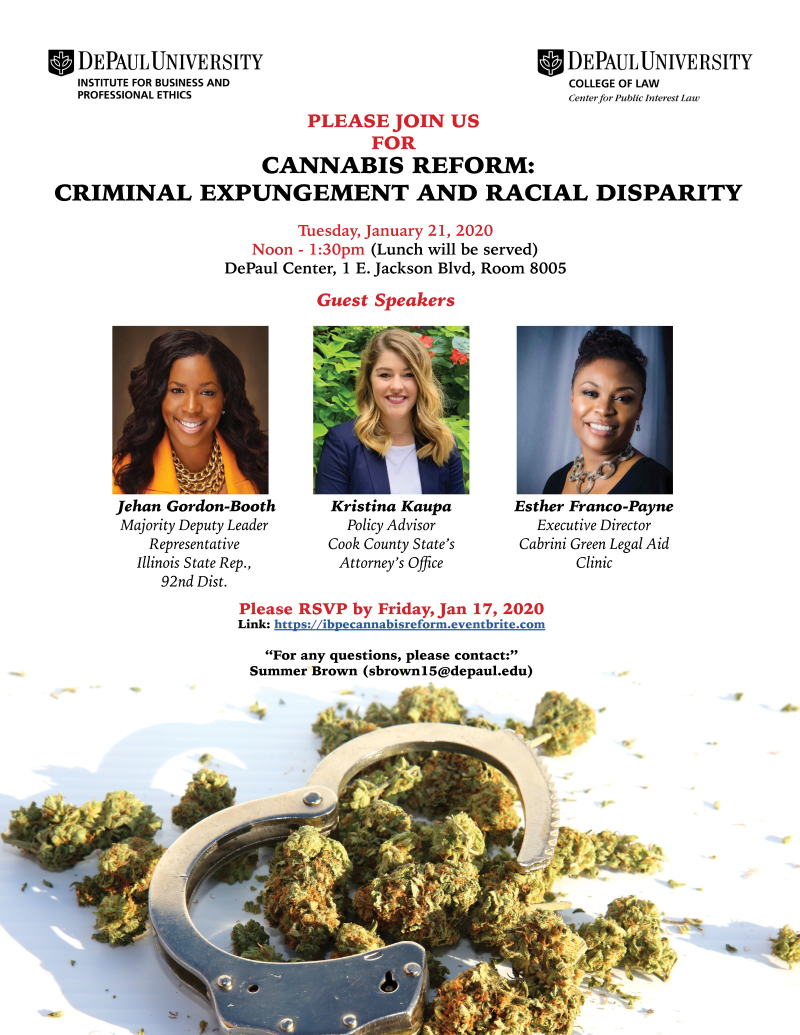 Cannabis Reform: Expungement and Racial Disparity Cannabis Reform: Expungement and Racial Disparity