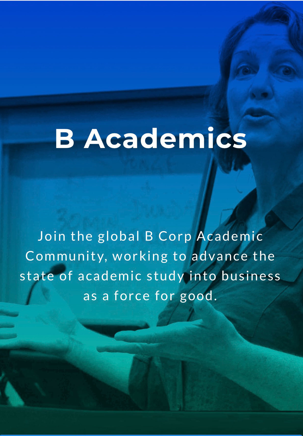 B Academics | Institute For Business & Professional Ethics | Centers ...