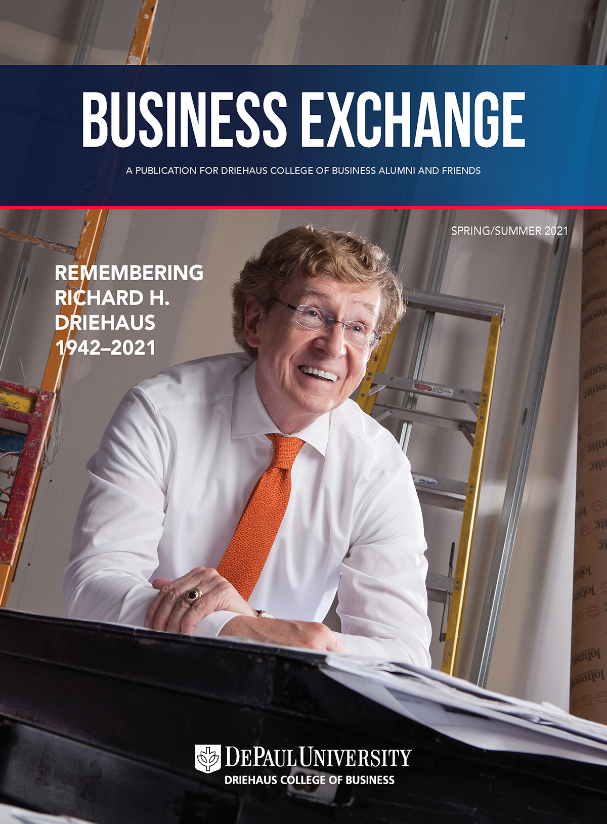 2021 summer/spring Business Exchange magazine cover